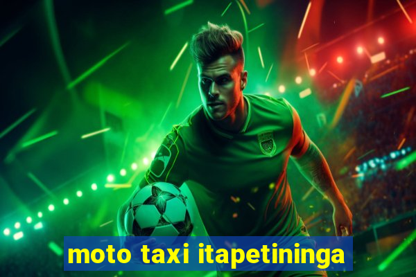 moto taxi itapetininga